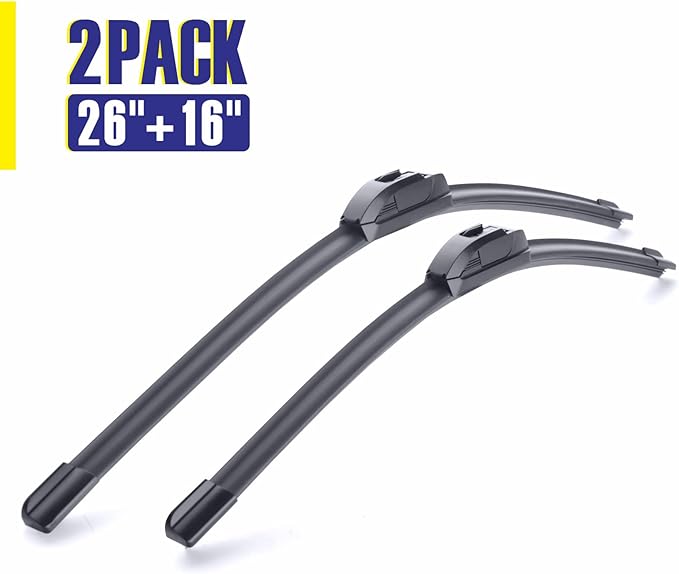 5 PLUS Wiper Blades Replacement For TOYOTA RAV4 2024-2013,Corolla 2018-2009 Venza 2024-2021 Wiper Blades 26" + 16" Premium All-Season Windshield Wipers for Original Equipment Replacement (Set of 2)