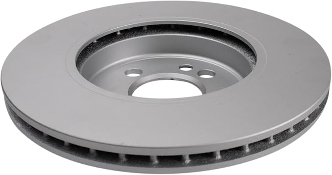 TRQ Front Brake Rotor Set G Coated Vented Compatible with 2007-2015 Mini Cooper