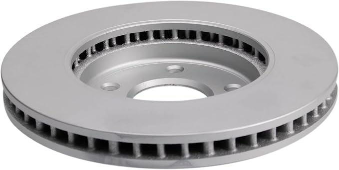 TRQ Front Brake Rotor Set G Coated Vented Compatible with 2011-2024 Nissan LEAF 2013-2021 Nissan NV200
