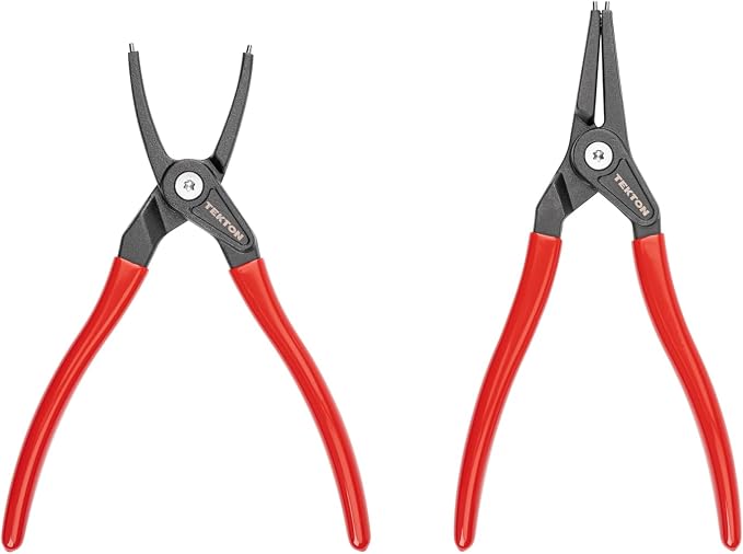 TEKTON 9 Inch Retaining Ring Pliers Set, 2-Piece | PRR90018