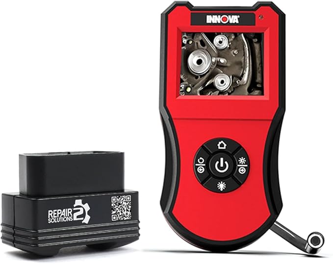 Innova 1000 Bluetooth OBD2 Scanner Bundle with Innova 3380 Automotive Borescope