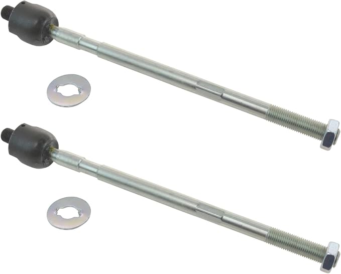 TRQ Front Inner Tie Rod Set 2 Piece Compatible with 1998-2002 Subaru Forester 97-01 Impreza