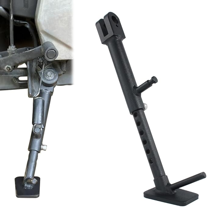 Xitomer 3 inches Adjustable Kickstand Sidestand Fit for CB500F CB500FA CBR500R CBR500RA CB500X CB500XA 2013-2021 Motorcycle Adjustable Side Stand