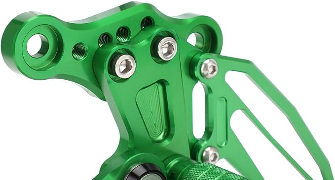 CHANGCHENG Foot Pegs for Ninja 400-Motorcycle Adjustable Rear Set Footpeg Brake Shift Pedal for Ninja400 2018-2023 Z400 2019-2023 Black
