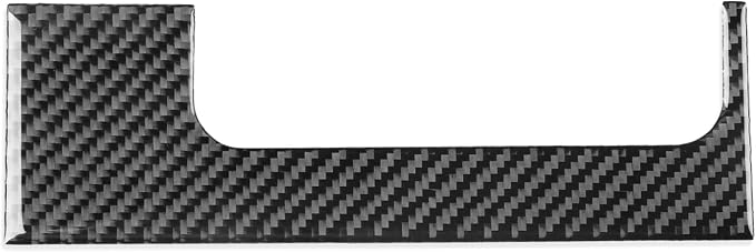 Black Soft Carbon Fiber car Interior handbrake Decoration 1/Piece Decorative Sticker Suitable for Acura TSX 09-14 Carbon Fiber car Interior