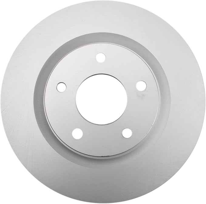 TRQ Front Brake Rotor Set G Coated Vented Compatible with 2011-2017 Nissan Juke 2017-2019 Nissan Sentra