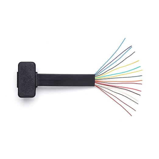 bbfly-B4 OBD II OBD2 16 Pin Splitter Extension 1x Male and 2X Female Extension Cable Adapter 1FT/30CM (10 Pack)