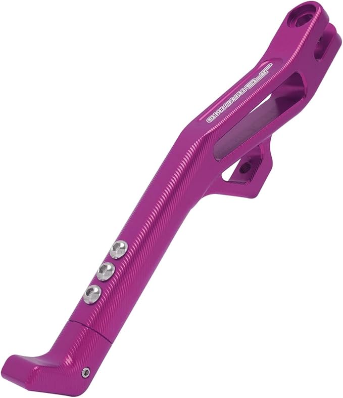 JFG RACING Sur Ron Kickstand,Motorcycle Kick Stand Side Aluminum Alloy CNC Adjustable for Surron Light Bee S/X Segway X160/X260 Talaria Sting Purple