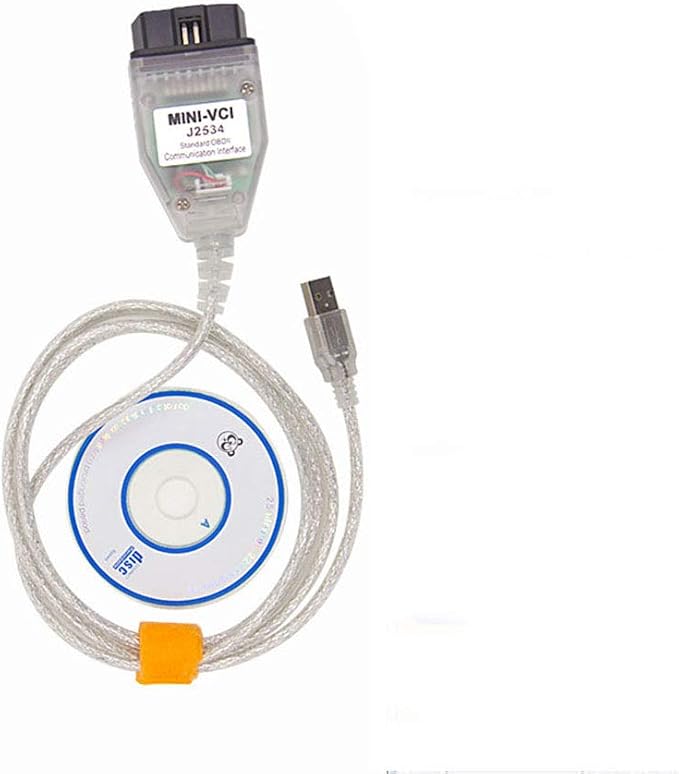 Mini VCI Auto Car Vehicle Standard OBD2 Diagnose Cable Cord Tool for Toyota Diagnostic Cable