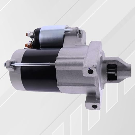 12V 0.6KW 9T Starter Motor EG371-63010 EG371-63011 Compatible for Kubota ZG222 ZG227 ZG222A-AU ZG222A-AU ZG327P ZG327PA-AU Zero-Turn Mower for Kawasaki Eng FH721D