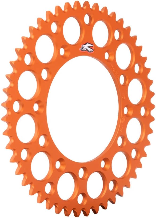 Renthal 224U-520-49GPOR Rear Sprockets - Orange / 49T
