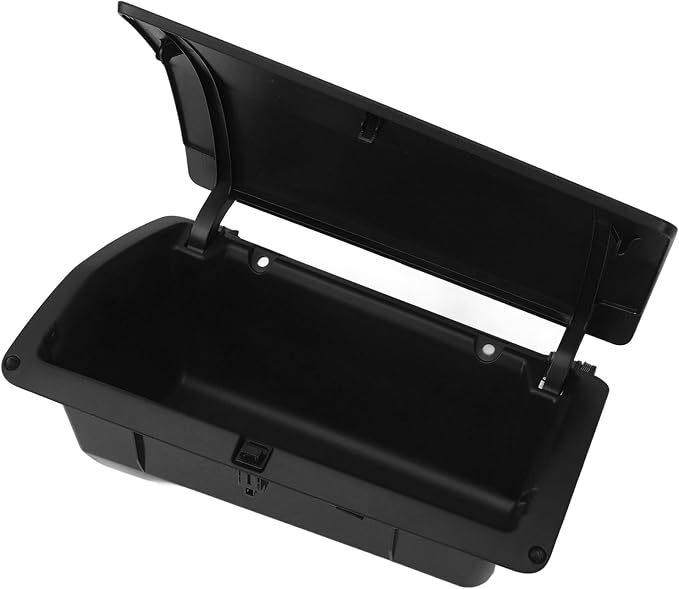 Dashboard Storage Box forHilux Vigo 20042014 - Large Capacity, Material, Replacement, Left Hand Drive, Compatible with OE Number 55042 0K020 (Black)