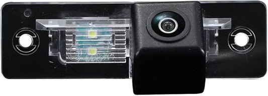 License Plate Backup Camera,HD Night Vision Reverse Camera,Waterproof Car Rear View Camera Replacement for BMW 3er E30 Cabriolet E30 Touring 5er E12 5er E28 6er E24 7er E23 E32 M1 E26 Z1 Roadster