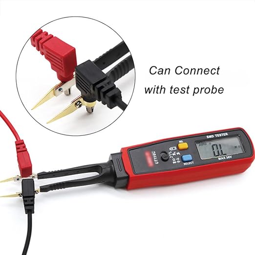 Parasitic Draw Fuse Tester Automotive, 2026 New Component Multi-Function Tester, for Mini, Maxi & ATC Fuses Live Current Readings up to 80A, Replaceable Tips, Highly Precise, Wide-Range (UT116A)