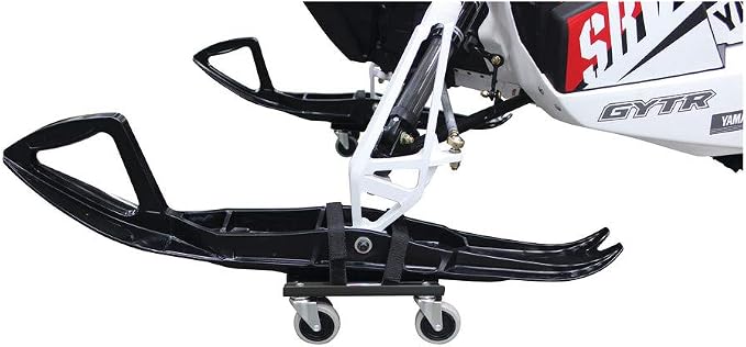 Extreme Max 5800.0232 V-Slides Snowmobile Dolly System - Steel, Black