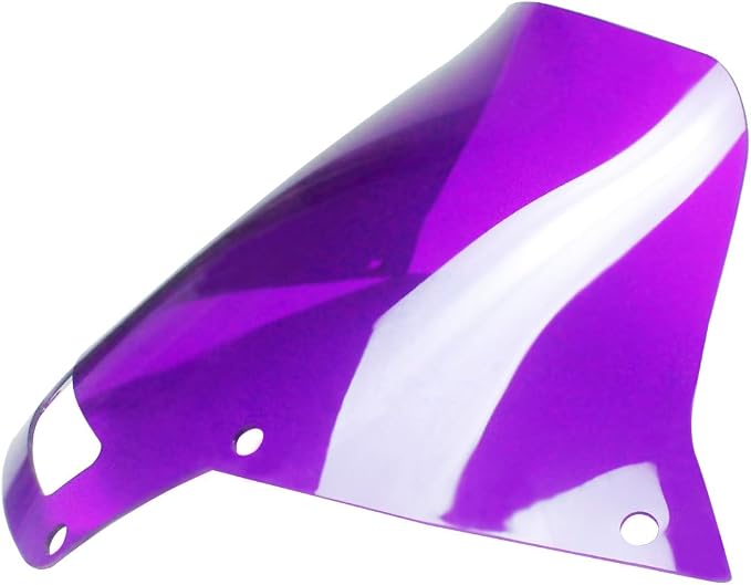 Grape Purple Acrylic PMMA Windshield, Outer Headlight Fairing Windscreen Windshield Compatible with Harley Davidson Low Rider ST, FLXRST FXST 2022-2025 (Purple)