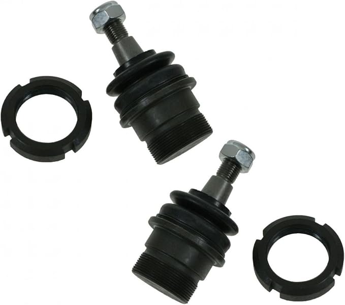 TRQ Front Lower Driver and Passenger Side Ball Joint Set Compatible with 1998-2003 Mercedes-Benz ML320 1999-2001 ML430 2000-2003 ML55 AMG 2002-2007 ML500 2003-2005 ML350