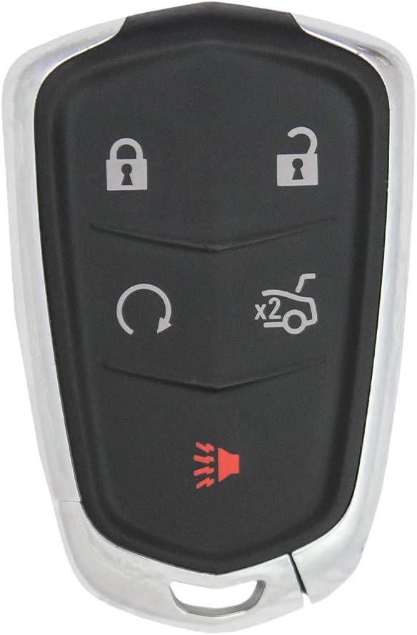 Keyless2Go Replacement 5 Button Proximity Smart Key for Cadillac CT6 HYQ2EB 13598538
