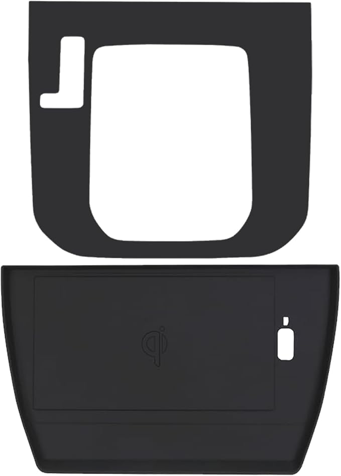 Center Console Wireless Charging Protective Mat and Center Console Cover Carbon Fiber fits for 2025 Forester Accessories Inserts Liner Anti-Slip Anti-Dust Waterproof Mats