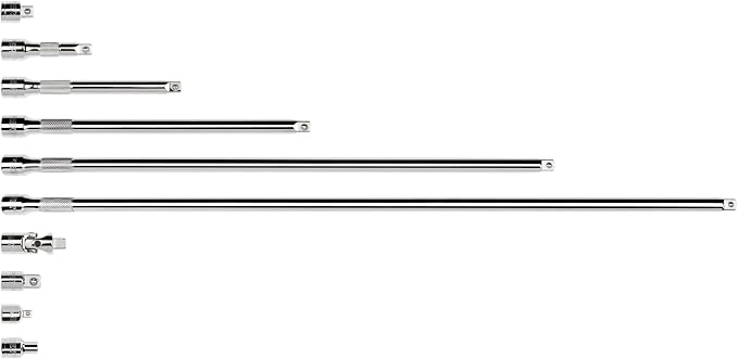TEKTON 3/8 Inch Drive Accessories Set (10-Piece) | SHA91013