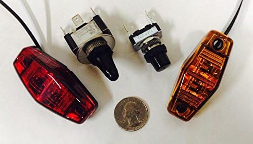 UTV/SXS/ATV Turn Signal Kit w/HORN for Kawasaki TERYX TERYX4 Brilliant LEDs