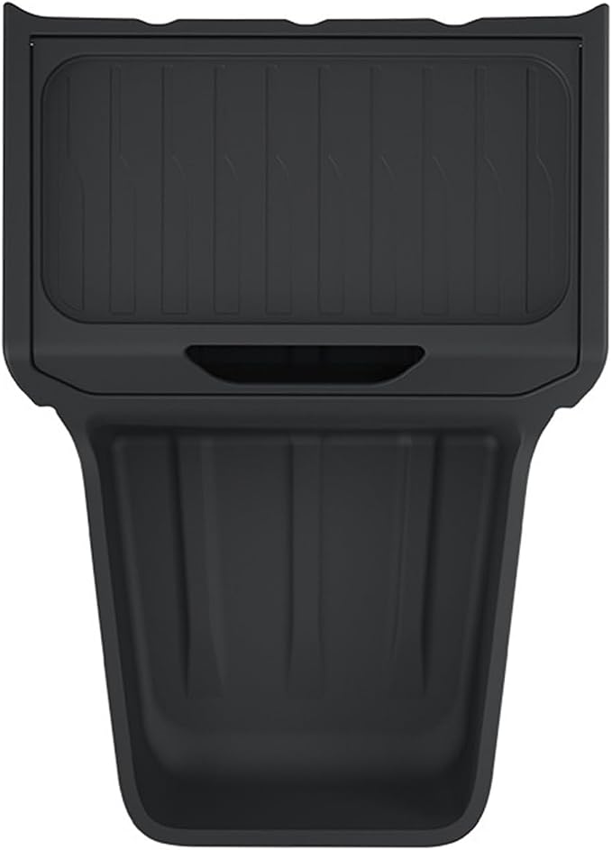 Center Console Organizer Compatible for Tesla 2025 Model Y Standard, Car Storage Organizer for Under Center Console, Car Accessories, Black Console Tray