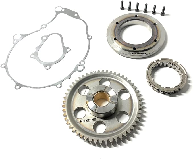 One Way Starter Clutch Gear Gaskets Fits Yamaha Raptor 660R (2004-2005)