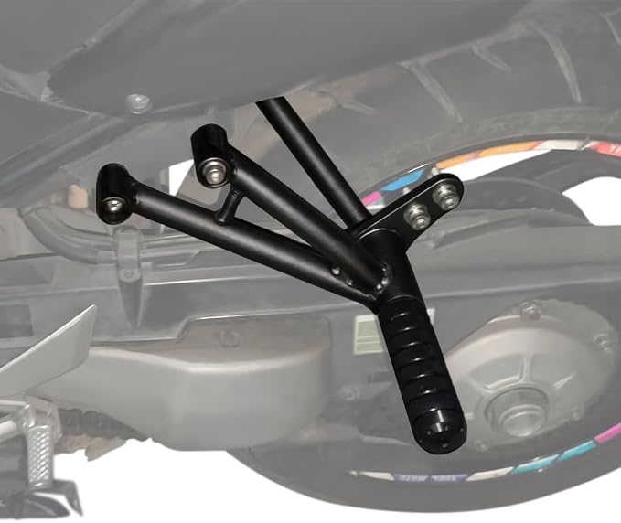 Xitomer Subcage Compatible with VFR800 / ABS, VFR800 VTEC/ABS, VFR800 Interceptor/ABS, 2002-2013 Rear Footrests Subcage, Passenger Peg Guard, Peg Support Stunt Step Plate Stunt Protection