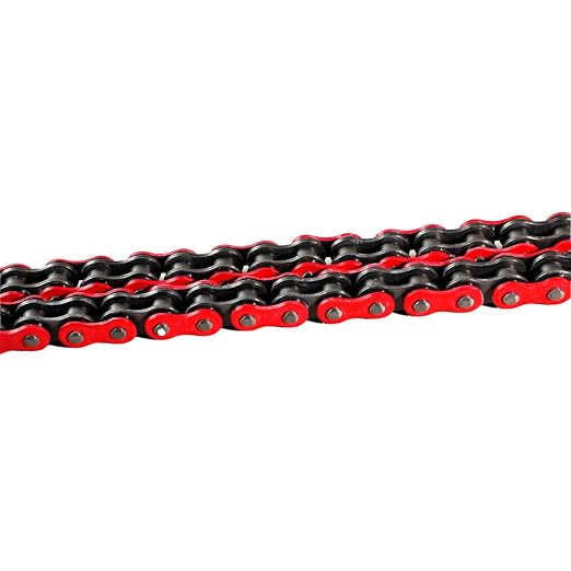 DONGHUA (520HLX2) high Strength Sealed 520 X-Ring Chain 120 Links with Connecting Link (RED)