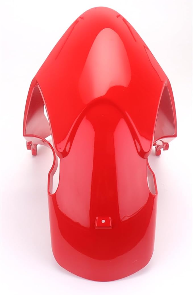 Motorcycle Front Fender, for Ducati MONSTER 696 795 796 M1200 S4R M1100 1100 EVO, Mudguard Protector Splash Guard Fit Fairings Kit Parts (Gloss Red)