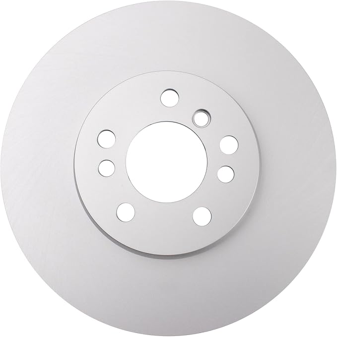 TRQ Front Brake Rotor Set G Coated Vented Compatible with 2000-2006 BMW X5