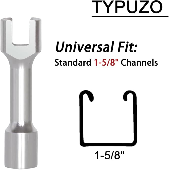 Socket 3/4" (19mm) for Strut Channel, Nut Driver 1/2" Drive Compatible with all 1-5/8" wide Strut Channels, suspension strut socket tool (6 PACK)