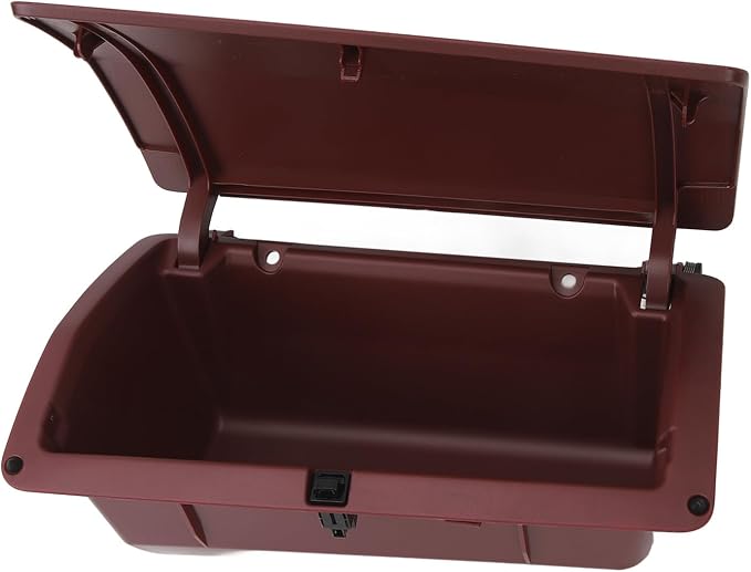Acouto Dashboard Interior Storage Box for Vigo 20042014, Large Capacity, Material, (Red)