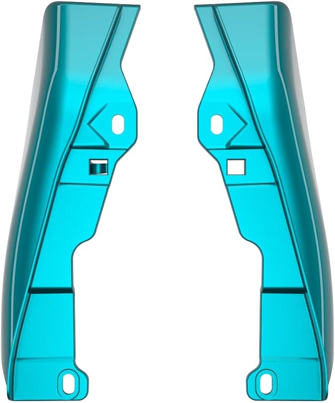 Advanblack 2026 Road Glide Mid Frame Air Deflector, Teal Thunder Air Deflector Heat Shield Compatible with Harley Touring Street Glide, Road King, Electra Glide, 2009-2026