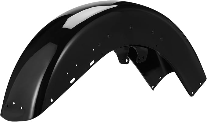 Gloss Black Front Fender Steel Mudguard Wheel Wrap Fit for Harley Touring Electra Glide, Road Glide, Road King, Street Glide 2014-2023