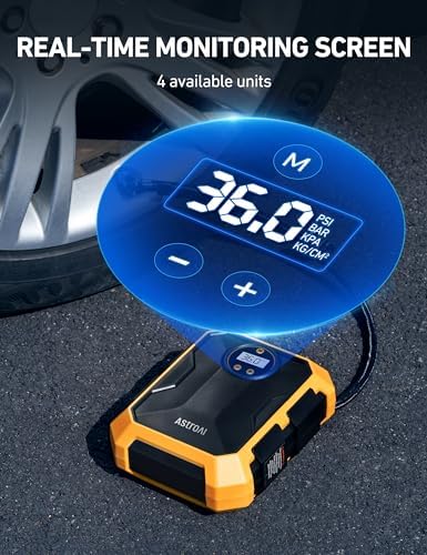 AstroAI Air Compressor Tire Inflator and AC to DC Converter
