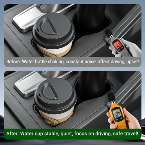 xipoqix Center Console Organizer Compatible with 2022-2026 Nissan Frontier Car Cup Holder Storage Box Replacement for 2022 2023 2024 2025 2026 Nissan Frontier Accessories