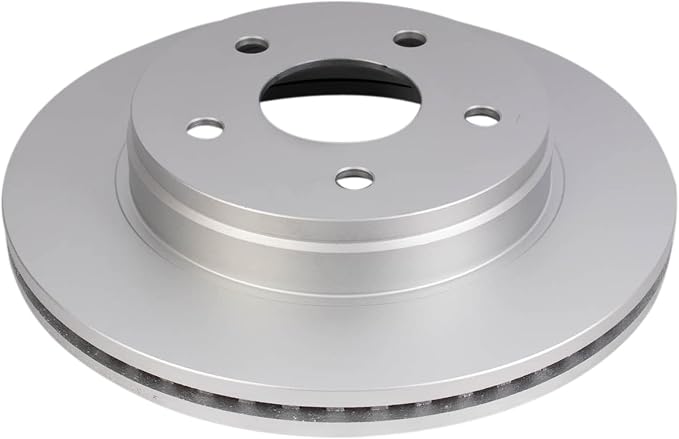 TRQ Front Brake Rotor Set G Coated Vented Compatible with 2007-2009 Chrysler Aspen 2004-2009 Dodge Durango 2002-2010 Ram 1500 2011-2018 Ram 1500 2019-2023 1500 Classic