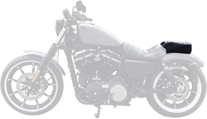 Passenger Pillion Seat with Passenger Footpeg Mount Kit fits for Harley 2016-2022 Sportster Iron 883 XL883N Models