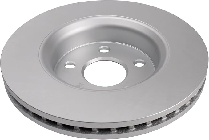 TRQ Front Brake Rotor Set G Coated Vented Compatible with 2011-2020 Dodge Durango 2011-2020 Jeep Grand Cherokee
