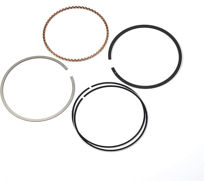 MOTO1988 348cc Engine 83mm Cylinder Piston Ring Top End Rebuild Kit For YAMAHA Warrior 350 Raptor 350 Grizzly 350 Big Bear 350 Bruin 350 Wolverine 350 Moto 4 1987-2011 (black)