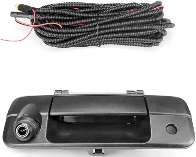 DYRDINSHOW Tailgate Handle Backup Camera for 2007-2014 Tundra Tailgate Handle Rear View Reversing Backup Camera(Color: Black)