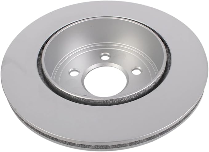 TRQ Rear Brake Rotor Set G Coated Vented Compatible with 2005-2023 Chrysler 300 2005-2008 Dodge Magnum 2006-2023 Charger 2009-2023 Challenger