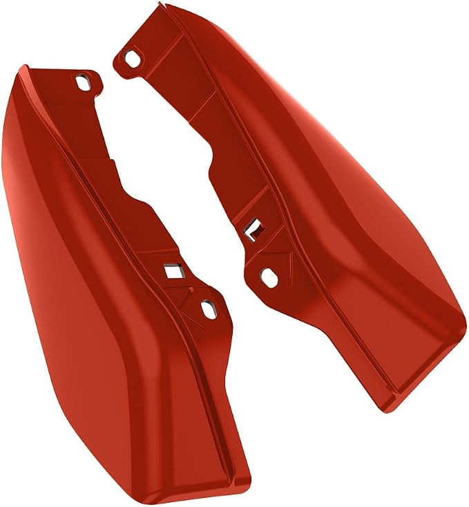 Color - Matched Mid Frame Air Deflectors Heat Shield, Perfectly Fit for Harley Touring Models 2009-2026 Whiskey Firestorm