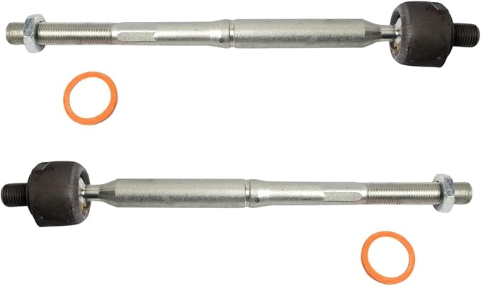 TRQ Front Inner Tie Rod Set 2 Piece Compatible with 2017-2023 Mazda CX-5