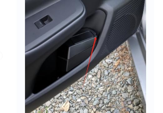 (2PCS) Prius 2026 Trash Can Trash Bin for Door 2026 Prius XSE Car Door Trashcan Trash Holder for 2023-2026 Toyota Prius Accessories (LE/XLE Premium/Limited/Prime SE/XSE Premium) Driver Passenger Side