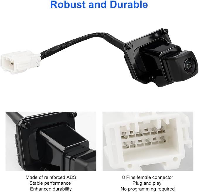 JDMON Backup Camera Replacement for Honda CR-V CRV 2012 2013 Reverse Rear Park Assist Back up Camera Replacement for 590-074 HO1960123 39530-T0A-A01