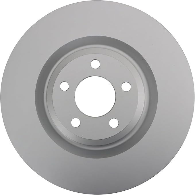 TRQ Front Brake Rotor Set G Coated Vented Compatible with 2020-2023 Ford Explorer 2020-2024 Police Interceptor Utility 2020-2023 Lincoln Aviator