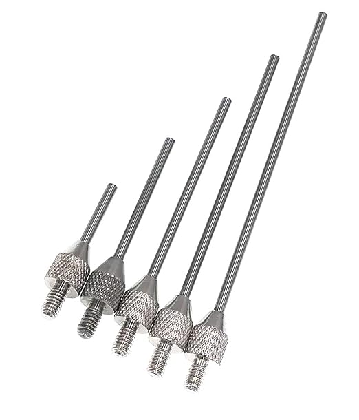 Carbide Needle Point 1.5mm Diameter Contact Points for Dial Indicator Depth Gauge Tool (A Set) (A Set)