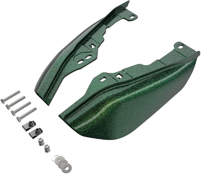 Advanblack 2024 RG Mid Frame Air Deflectors Compatible for Harley Touring Street Glide, Road King, Electra Glide, 2009-2025(Hard Candy Chameleon)